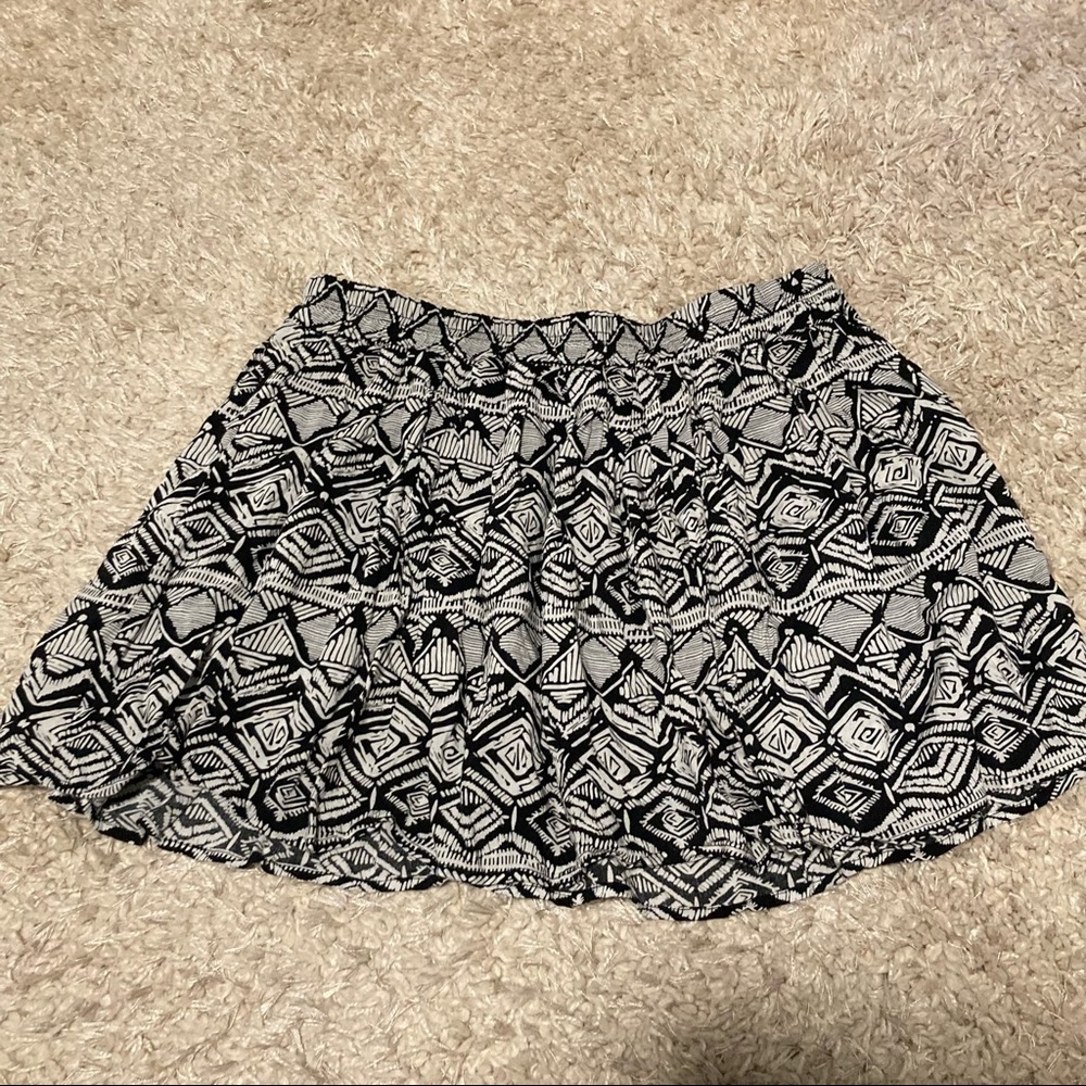 Black and White Skirt